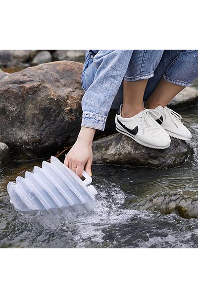 gaman 5-Liter Folding Water Canister - with Faucet and Space-Free