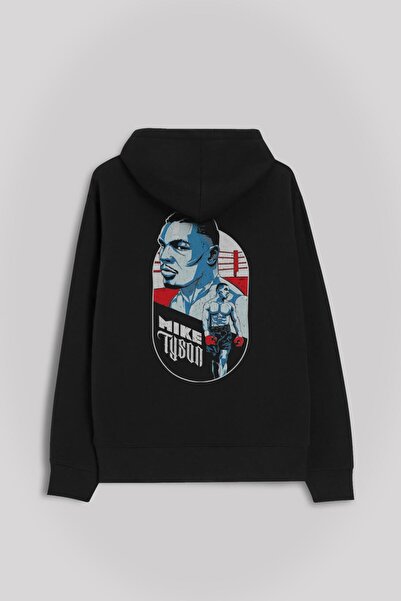 Kendim Seçtim Mike Tyson Boks Boks Sport Kralj Ring Prednja i Zadnja Štampano...