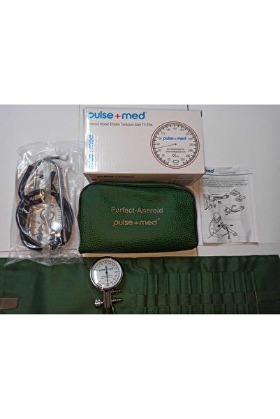 Pulsemed Erka Tipi Kancalı Tansiyon Aleti Manuel +Steteskoplu