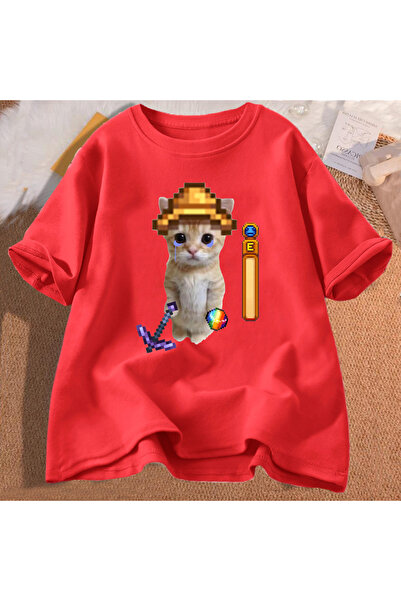 Drippy Stardew Valley El Gato T-shirt - Visokokvalitetna Pamuk odjeća za igra...