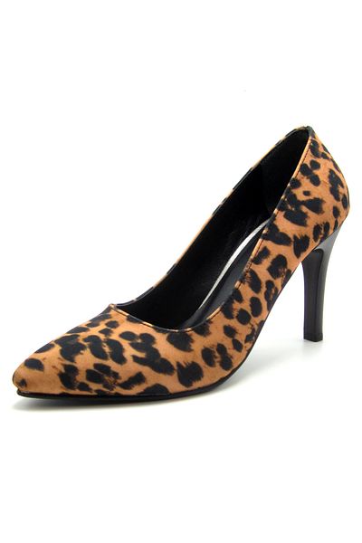Erkan Saçmacı Gowa Leopar Design Stiletto 9 см.