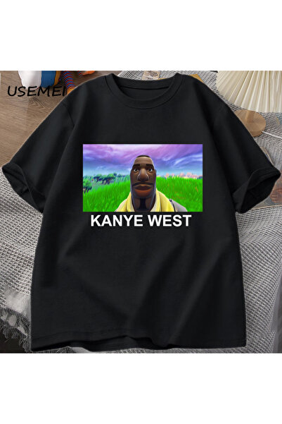 Drippy Tricou Kanye West Meme bărbați femei Grafic Pria Wanita Hip Hop Gaya u...