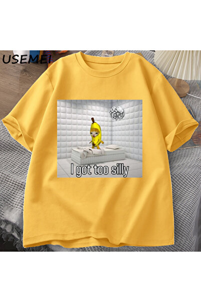Drippy Muška majica sa šaljivim memom - Ima previše idiota, banana, tužna mačka