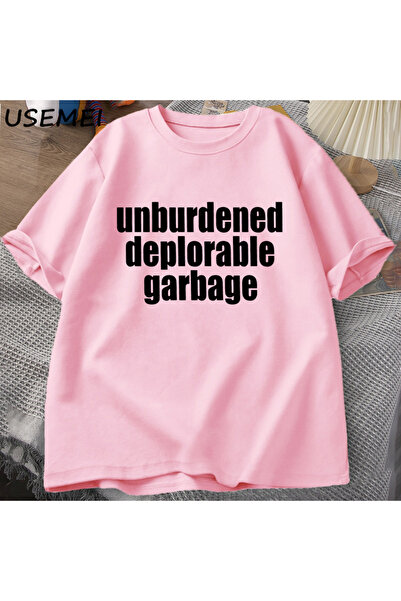 Drippy Muška ležerna majica Pamuk Štampano - opterećeno, žalostno smeće, krat...