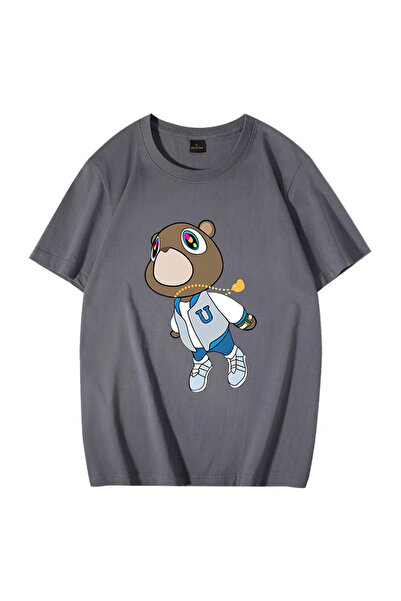 Drippy Tricou Kanye West Rap Homecoming Bear Graphic Bărbați Femei - Reducere...