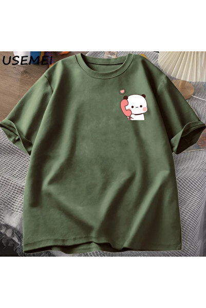 Drippy Dudu Bubu majica kratkih rukava žene muškarci par smešna majica slatki...