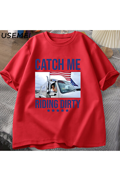 Drippy Donald Trump Trash T-shirt - Muška i ženska Pamuk majica kratkih rukav...