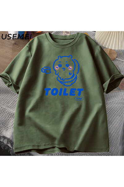 Drippy Tricou Graphik Chiikawas Toiled pentru bărbați și femei - Tricou amuza...