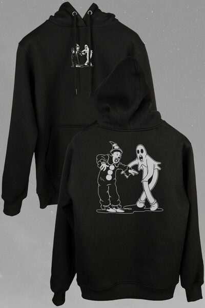 Kendim Seçtim Hanorac cu glugă unisex Ghostmane Music - Imprimat față și spat...