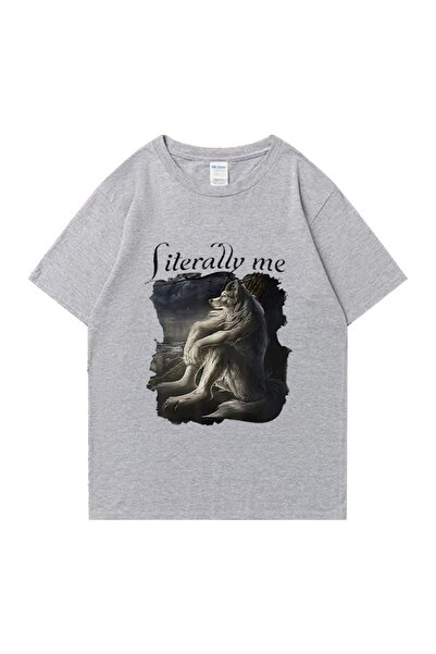 Drippy Tricou Funny Meme cu detaliu Wolf Word - Tricou clasic pentru bărbați ...