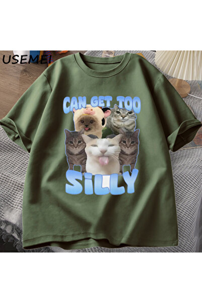 Drippy P Pamuk u "Veoma Smešno Smešno K mačka Meme" T T-shirt za muškarce i ž...