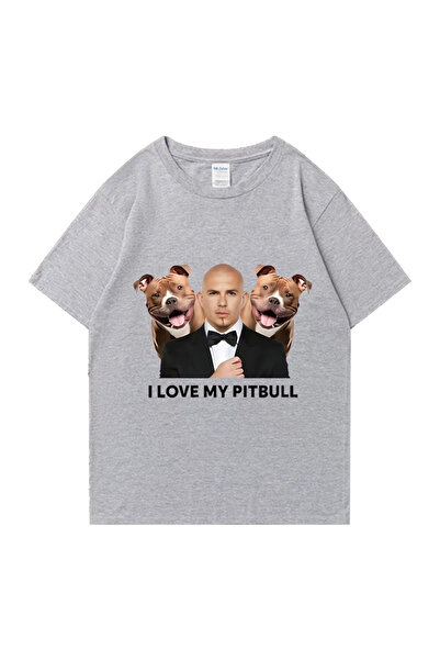 Drippy Pitbull Funny Meme T-shirt - Muška i ženska hip hop majica kratkih ruk...