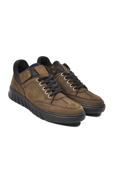 Bulldozer Ανδρικές μπότες Khaki Nubuck