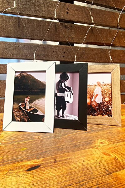 Bytwo 6 PIECES 10X15 WHITE FRAME MDF - PVC MULTIPLE PHOTO FRAME - 6 PIECES FRAME IN WHITE