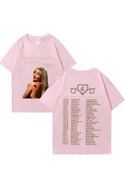 Drippy Sabrina Hip Hop Plus Size Pamuk Kratki Rukav T-shirt - Ženska i Muška ...