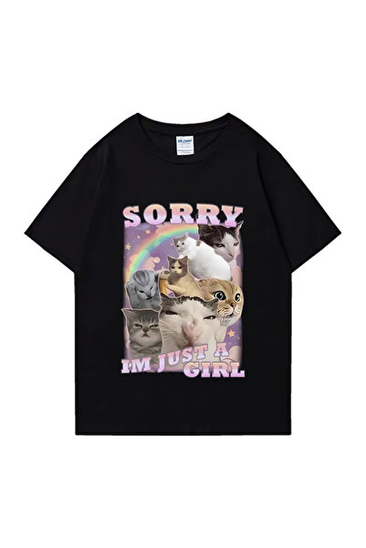 Drippy Tricou amuzant cu imprimeu Cat Meme - Bărbați Femei Vintage Oversized 100% bumbac