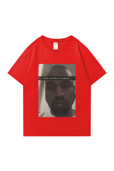 Drippy Sıcak satış Kanye West moda grafik t-shirt erkek kadın boy komik Hip H...