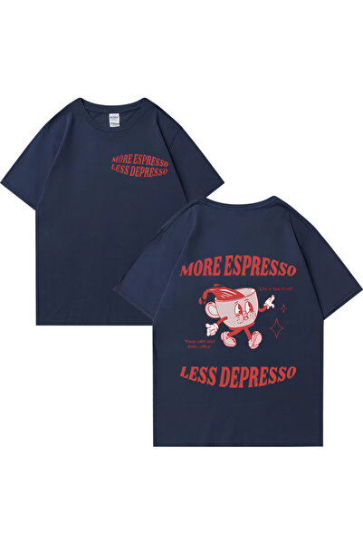 Drippy تي شيرت Vintage Cartoon أكثر إسبرسو أقل ديبريسو ميمي - فن البوب للرجال...