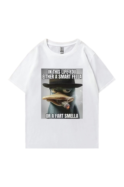 Drippy Perry Platypus Muškarci Žene Hip Hop T-shirt - Zabavna Grafika, Prevel...