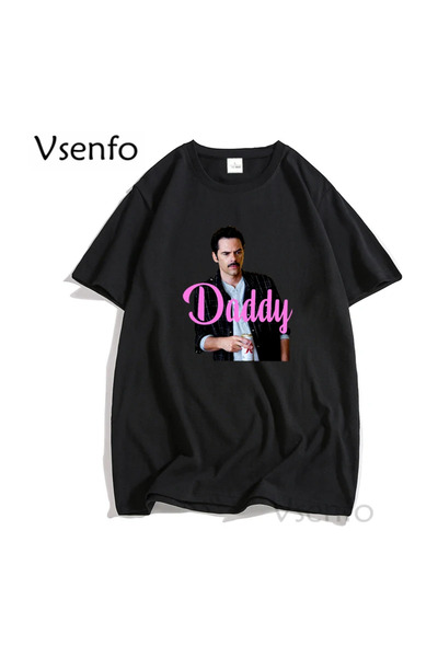 Drippy Čarli Tata Labud T-shirt - Sumrak Pamuk Bella Kratki Rukav T-shirt