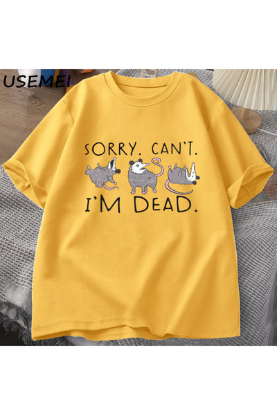 Drippy Oposum T-shirt - Za ljubitelje oposuma, smešna grafika, napad anksiozn...