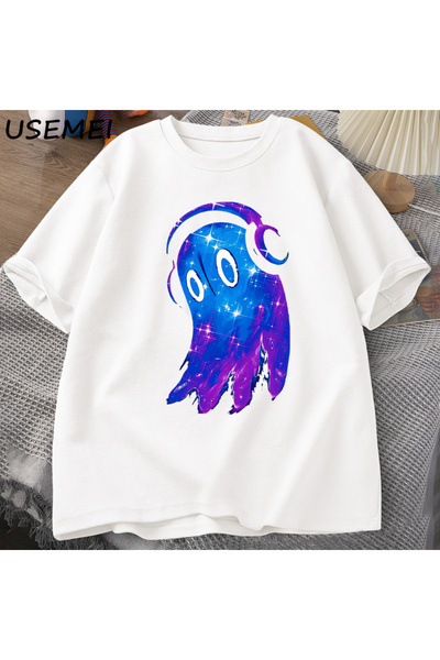 Drippy Ανδρικό μπλουζάκι Undertale Napstablook - Άνετο βαμβακερό, κοντό μανίκ...