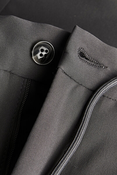 W Collection Relax Fit Anthracite Pipe Leg Sports Pants