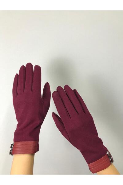Gönülden Tasarım Кашмірські рукавички - з кнопками та сенсорними пальцями