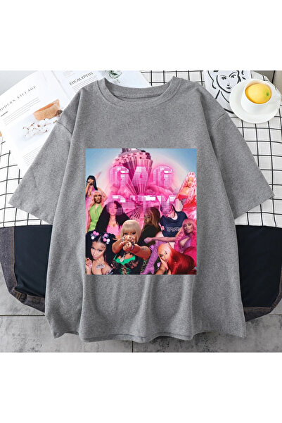 Drippy Nicki Minaj Hot Music Album T-shirt - Ženska i muška rep hip hop uličn...