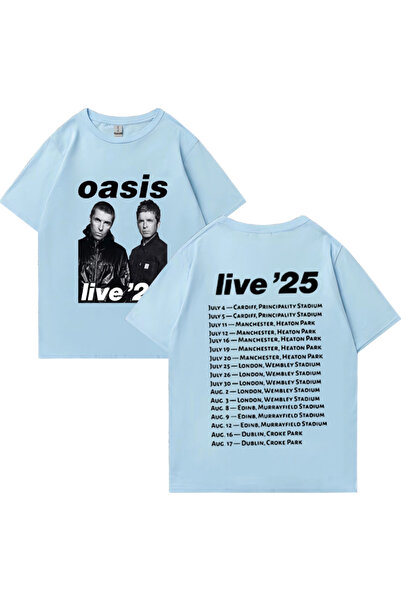 Drippy Oasis 25 Tour grafika T-shirt - Muškarci Žene, 100% Pamuk, udoban O-iz...