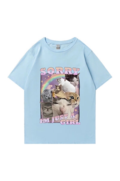 Drippy Smešni mačka meme Štampano T-shirt - Muškarci Žene Vintage Velika veli...