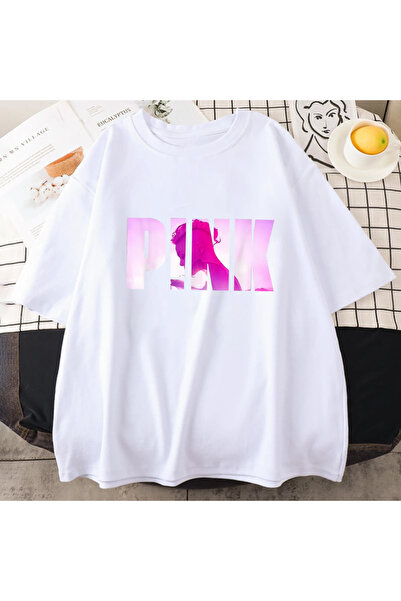 Drippy Tricou P!nk Pink pentru bărbați și femei - croiala confortabilă, bumba...