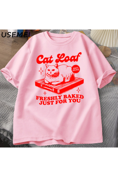Drippy Loaf Funny mačka T-shirt - Retro grafičke majice za muškarce i žene, u...