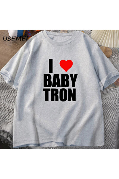 Drippy BABYTRON muška ulična odjeća T-shirt - Unisex Harajuku Pamuk, reper Sh...