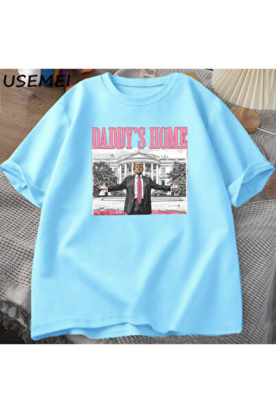 Drippy Tatajeve majice "Tata je kod kuće" Majica sa Trumpovim republikanskim ...