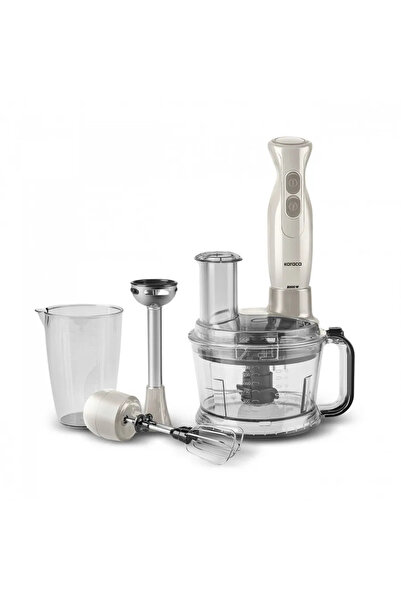 Karaca Pro-Multimax, kuchyňský robot, ikonická béžová a latte barva, 2000W