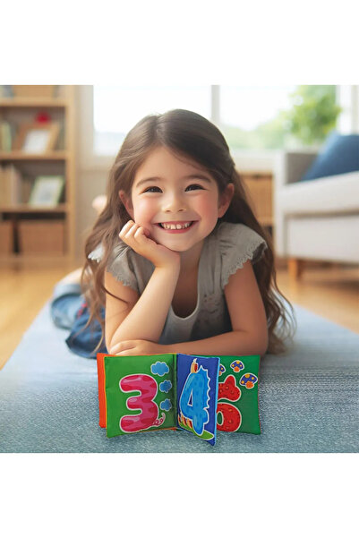 MorPort Bebeğimin ilk Kitap Seti 6'lı Set I Duyusal Gelişim I Motor Beceresi I Görsel ve işitsel Gelişim