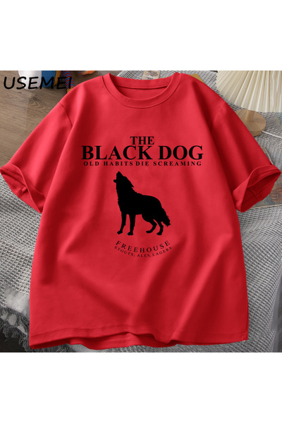 Drippy Die Screaming T Black Dog Sa deznom Elastično Habit T-shirt - Pesnici ...