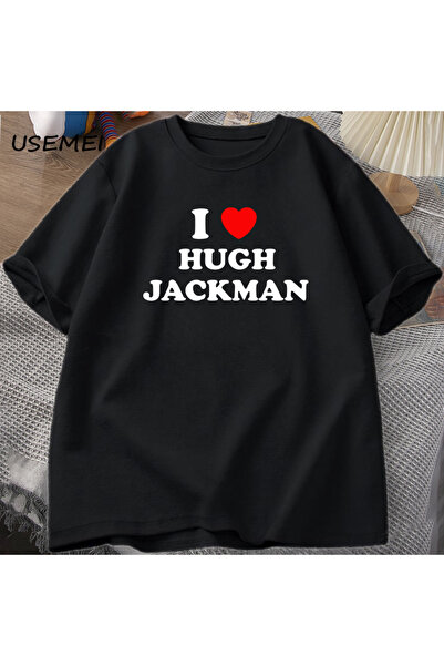Drippy Hugh Jackman Lagana unisex pamučna majica - ležerna majica sa O izrezo...