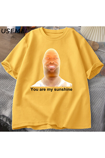 Drippy Sunshine Meme Graphic Pamuk muška majica - ženska i letnja kratki rukav