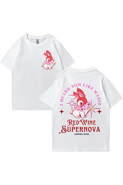 Drippy Tricou Chappell Roan Red Wine Supernova pentru bărbați și femei - mâne...