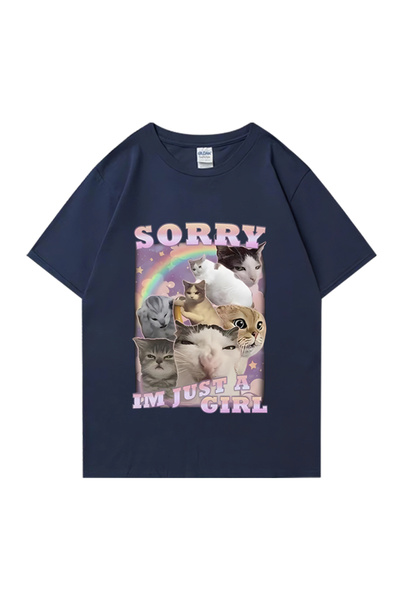 Drippy Smešni mačka meme Štampano T-shirt - Muškarci Žene Vintage Velika veli...