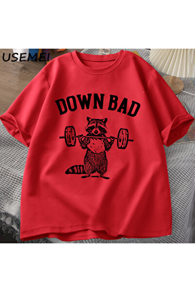 Drippy Down gym ragym meme T-shirt muškarci žene smešne trening sportske maji...