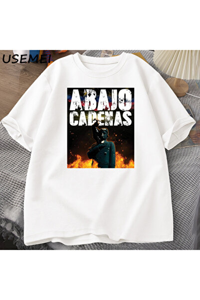 Drippy Venezuela - Abajo grafička majica za muškarce i žene Pamuk T-shirt, kr...