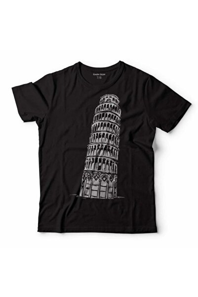 Kendim Seçtim Pisa Tower Pisa Tower Italia Tricou pentru copii
