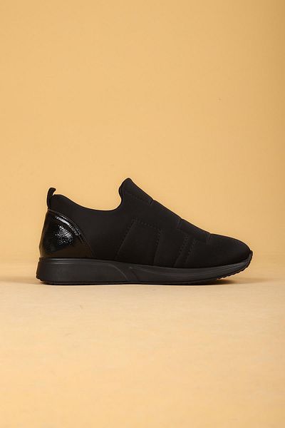 layki Black Marek Parachute Fabric - Women's Sports Shoes