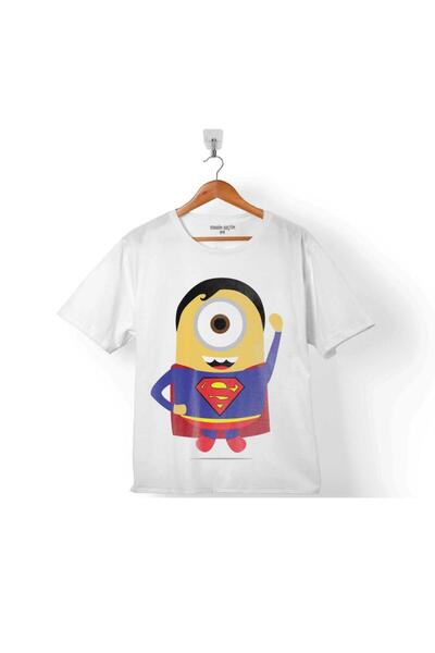 Kendim Seçtim Minions Minions Superman Superhero Hero Tricou pentru copii