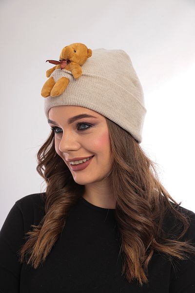 MAMAYAGA Unisex Bear Sports Stylish Design Gift Baby Blue Beret