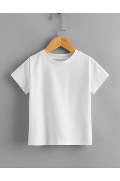 BY WOWEN Tricou pentru copii cu guler rotund - cu detaliu cu imprimeu