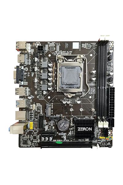 Zeiron اللوحة الأم Intel 1600MHz DDR3 H61DA إلى M.2 تدعم mATX